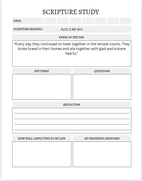 30 Days Of Grace: A Scriptural Journey