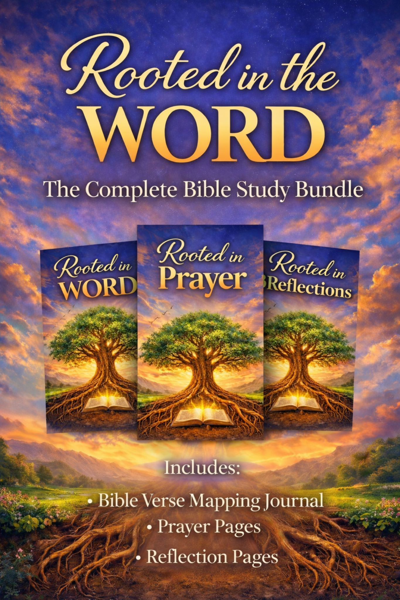 ROOTED IN THE WORD — COMPLETE BIBLE STUDY BUNDLE